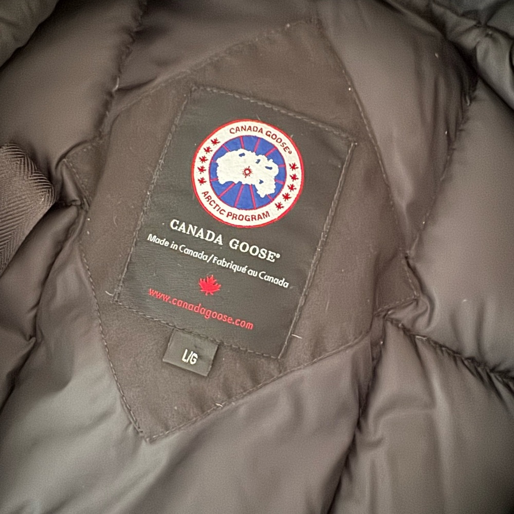 Canada Goose Black Ski Jacket with Fur-Trimmed Hood - Picture 4 of 16